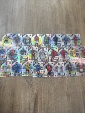 25 Card Refractor Lot Of 2025 Topps Chrome Bundesliga Soccer Lot