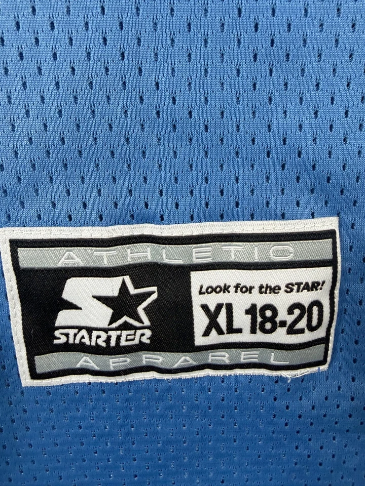 Camiseta de colección 1995 Detroit Lions Barry Sanders #20 talla juvenil XL, iniciador Foto 2 de 4