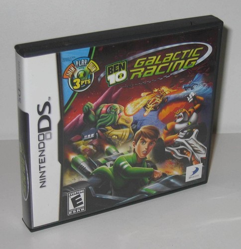Nintendo DS Ben 10 Galactic Racing USED Cartridge Case Manual Works/Saves Great - Picture 3 of 7