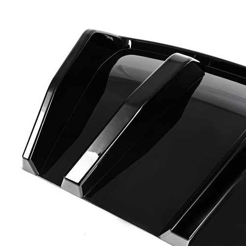 Rear Diffuser Bumper Lip Splitter For 2014~2019 Corvette C7 Z06 2pcs Gloss Black - Picture 11 of 12