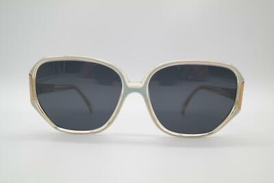 Vintage Stepper SI 33 Hellblau Gold Oval Sonnenbrille sunglasses Brille NOS