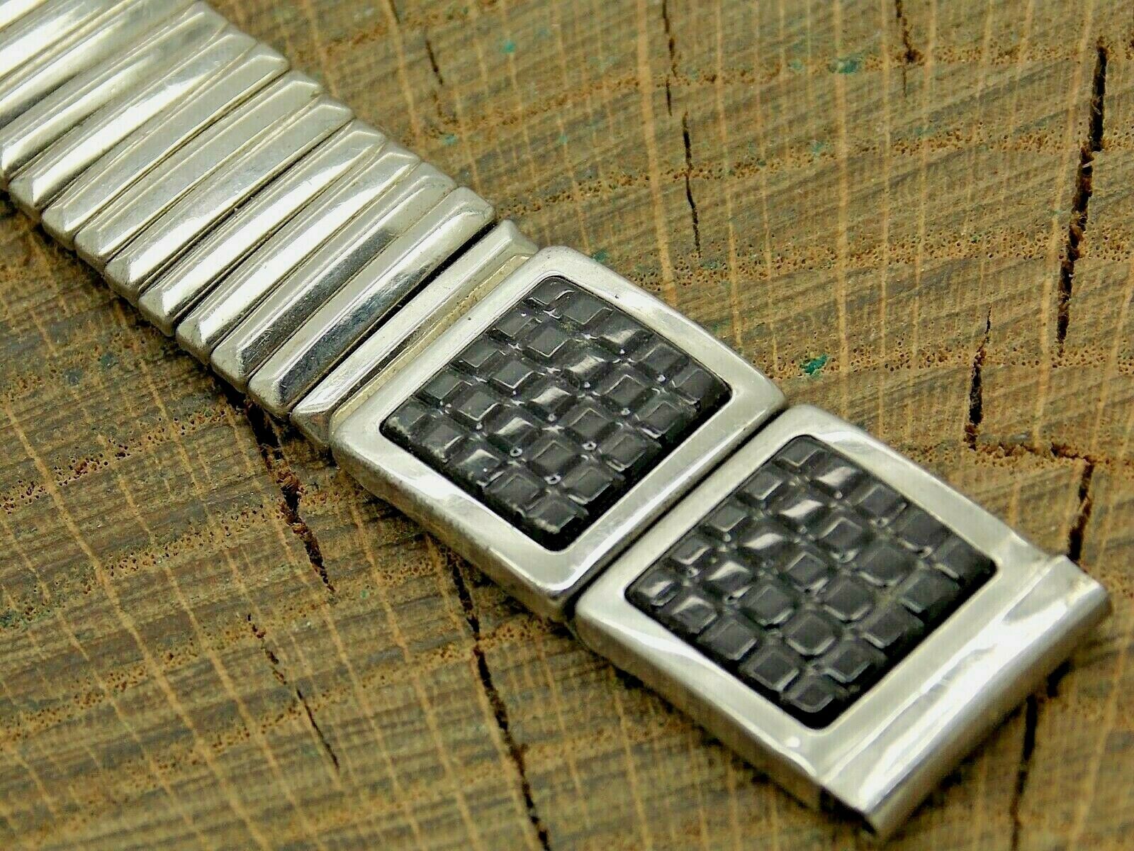 Vintage Pre-Owned BMC Stainless Steel Expansion Watch Band 17.5mm 11/16"