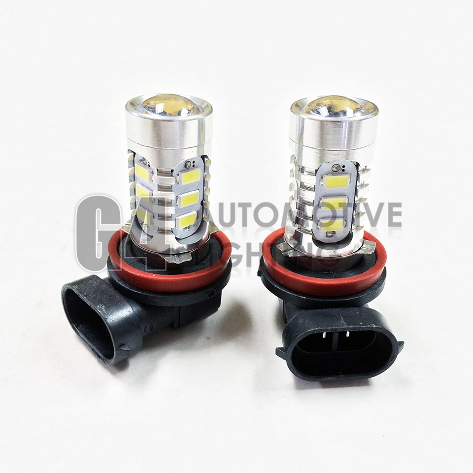 2x H11 H8 Bombillas LED Alta Potencia DRL SMD 5730 Luz Antiniebla Proyector Bombilla Azul Hielo Foto 2 de 4