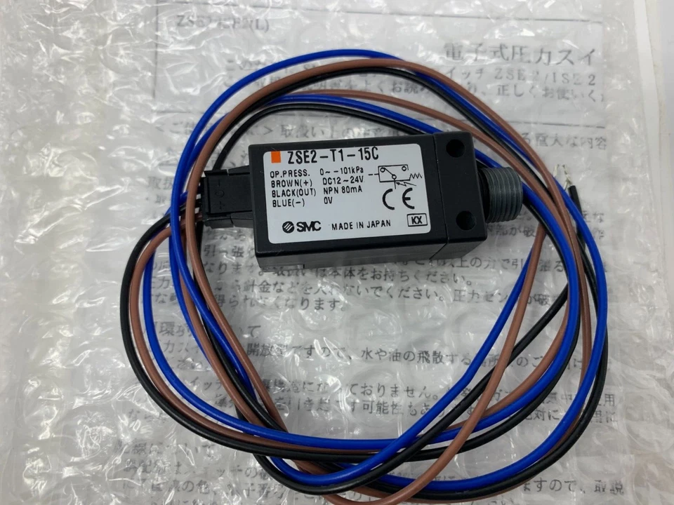 SMC Corporation ZSE2-T1-15C Pressure Switch 0-101kPa Operating Pressure - Image 3 of 3
