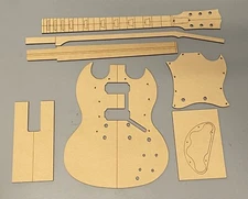 Guitar Building Templates SG Standard Luthier Template