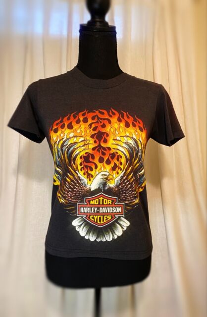 Rare Vintage Harley Davidson T-Shirt - Eagle w/ Flames - Excellent Condition Rare Vintage Harley Davidson T-Shirt - Eagle w/ Flames - Excellent Condition