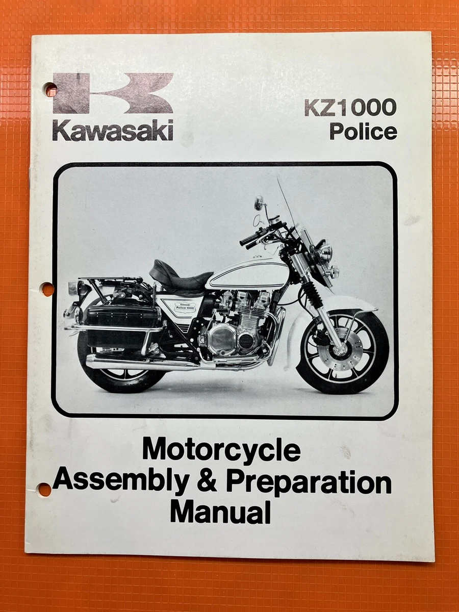 Kawasaki kz1000 sale police review