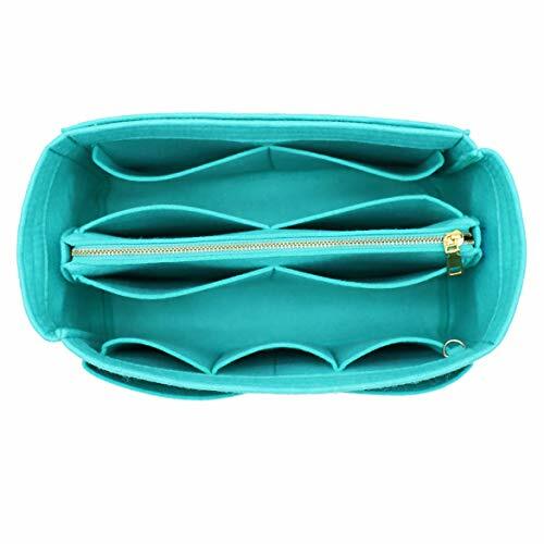 Felt Purse Bag Organizer Insert with zipper Bag Tote Assorted Sizes , Colors - Picture 56 of 61