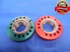 M45 X 4.5 6g METRIC THREAD RING GAGES 45.0 GO NO GO P.D.'S= 1.6540 & 1.6446 1.50