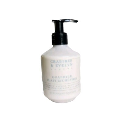 Crabtree & Evelyn GoatMilk Ultra-Moisturising Hand Therapy 8.8 Oz Pump Lotion 