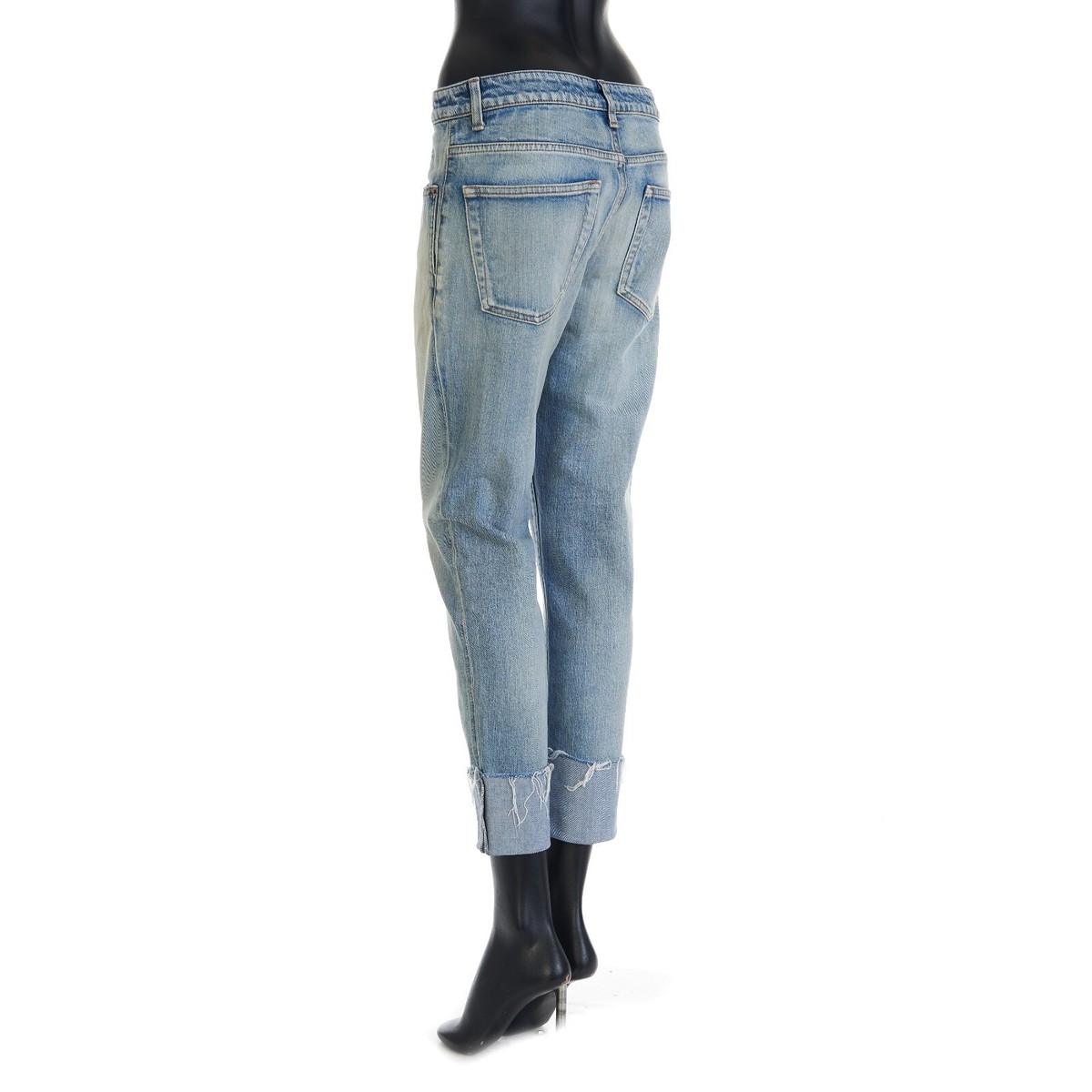 SAINT LAURENT 890$ YSL Skinny Mid-Waist Jeans In Santa SAINT LAURENT 890$ YSL Skinny Mid-Waist Jeans In Santa
