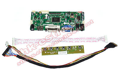 HDMI+DVI+VGA LCD Controller Board Driver for LP140WD1-TLM1 LP140WD1 TL M1 New