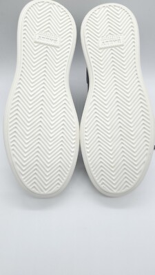 Bally Herald 67 – Sneakers Cuir Blanc – Homme Slip On – Pointure US 10.5 (EU 43.5) Neuf