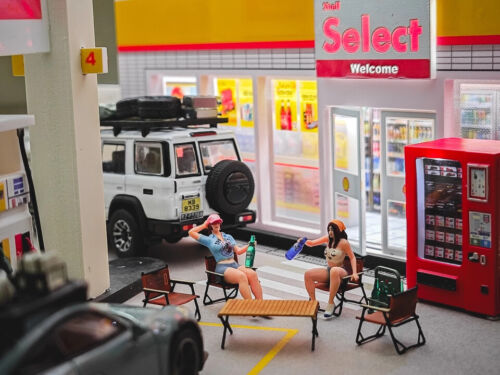 Diorama 1/64 Bier Tragekorb Modellauto Garage Szene Requisiten Modell Zubehör - Bild 18 von 28
