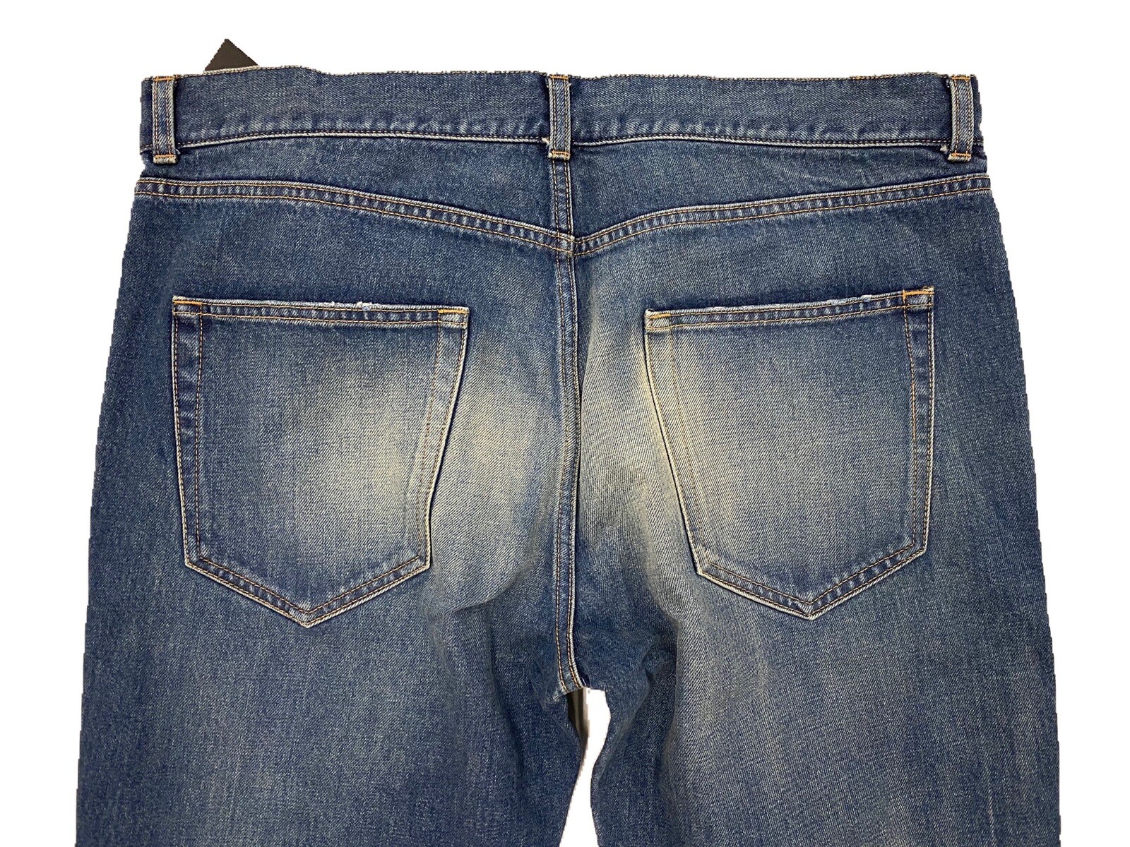 Jeans blu Saint Laurent taglia 38 made in Japan