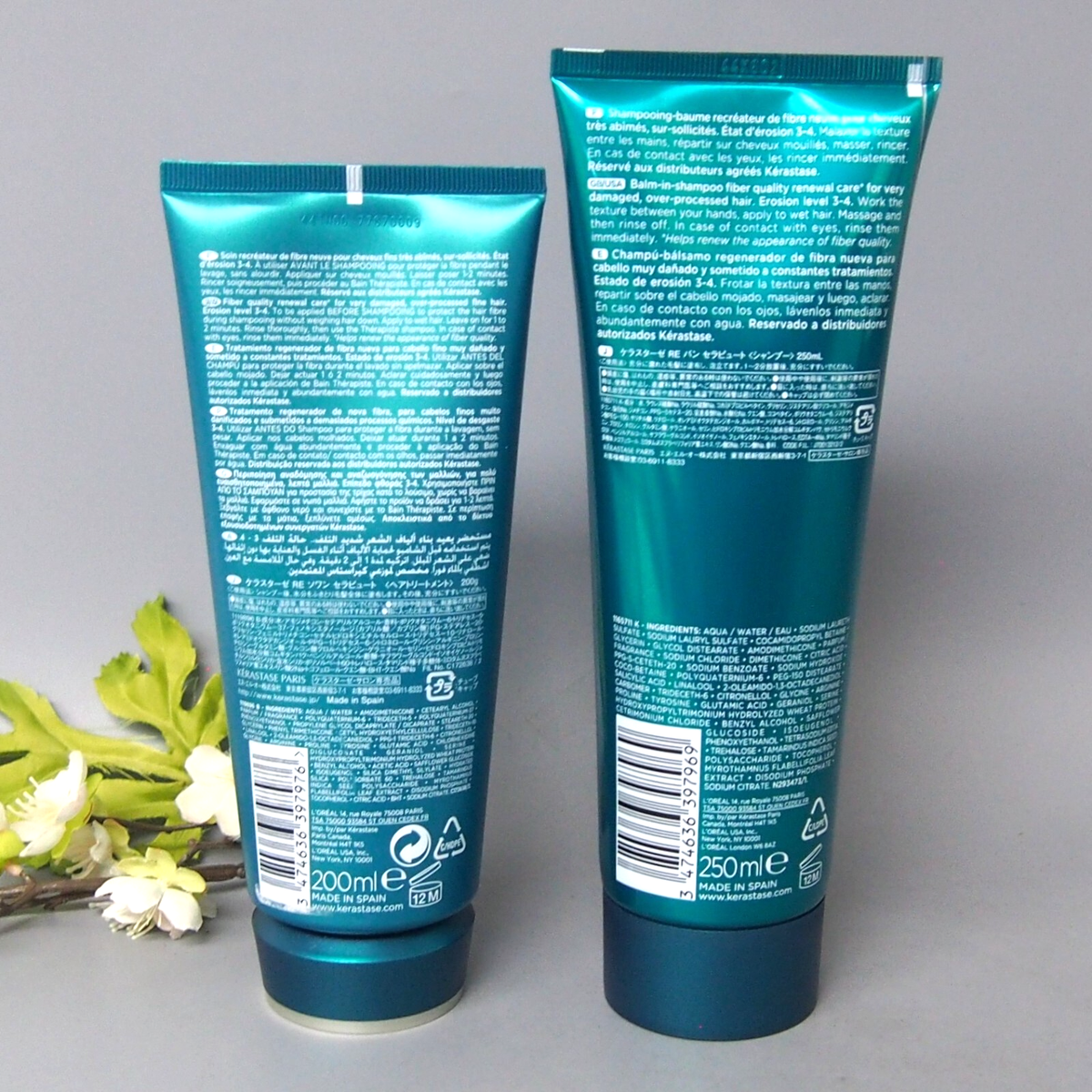 Kerastase Resistance Bain Therapiste 250ml & Soin Premier 
