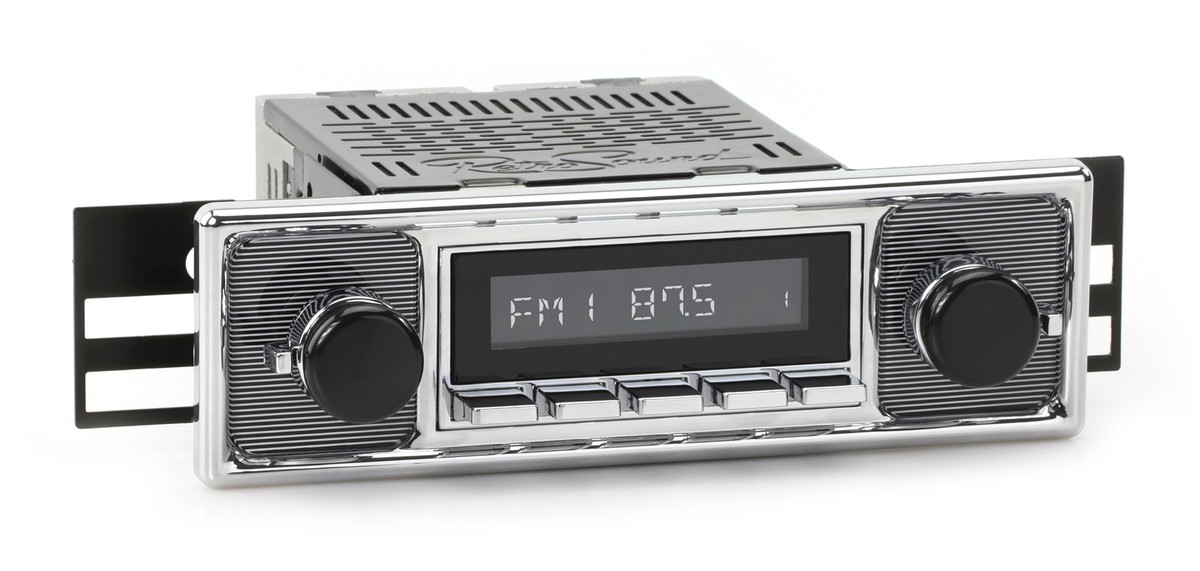 RetroRadio for 1973-80 Mercedes-Benz 450 Series BT, SXM, USB RetroRadio for 1973-80 Mercedes-Benz 450 Series BT, SXM, USB