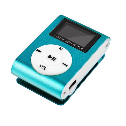 Mini USB Clip MP3 Player LCD Screen Support 32GB Micro SD TF Card - Picture 3 of 39