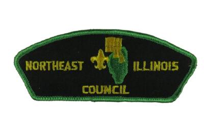 Northeast Illinois Highland Park, IL 1971-present T2b CSP Green Bdr (BHP965)