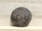 Indian Head Penny US Coin (Counter Stamped) (Date Can't be Seen)