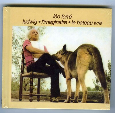 CD-BOOK (NEU/SEALED) LEO FERRE LUDWIG DIE IMAGINÄRE DAS BETRUNKENE BOOT