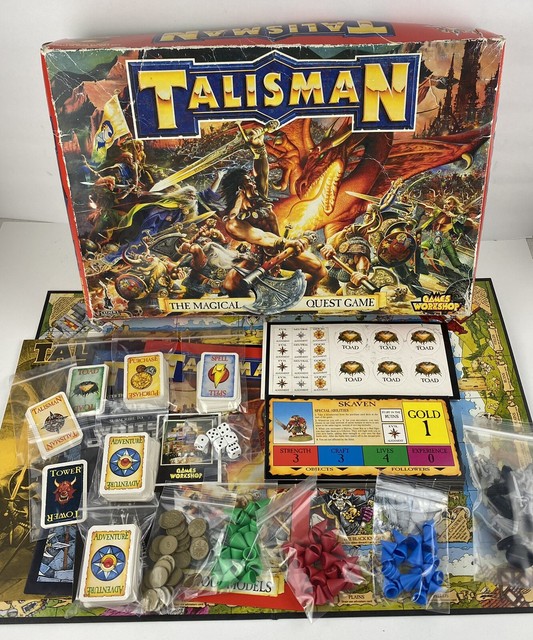 Games Talisman 3rd Edition Complete Board Game 1994 for sale online eBay