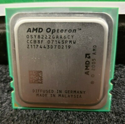AMD OSY8222GAA6CY Opteron 8222 SE Dual Core 3.00GHz 2MB L2 Cache Skt F Processor
