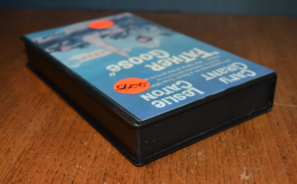 VTG FATHER GOOSE VHS ORIGINAL CLAMSHELL CARY GRANT NTA HOME ENT. Foto 4 de 4