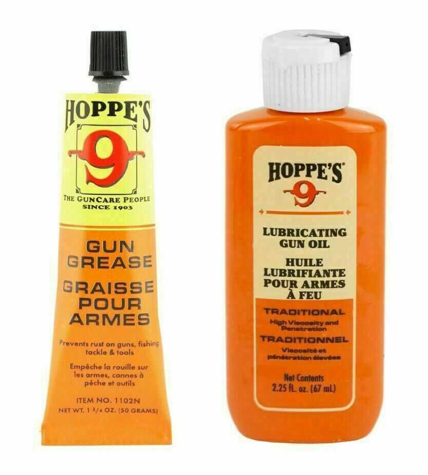 HOPPES Lubrication Pack, Includes 1.75 Oz. Grease and 2.25 Oz. Gun Oil