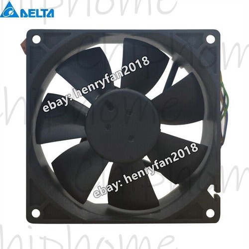Delta Fan AUB0912VH DC 12V 0.6A 90*90*25MM 4-Pin Computer Cooling Case Fan - Picture 2 of 5
