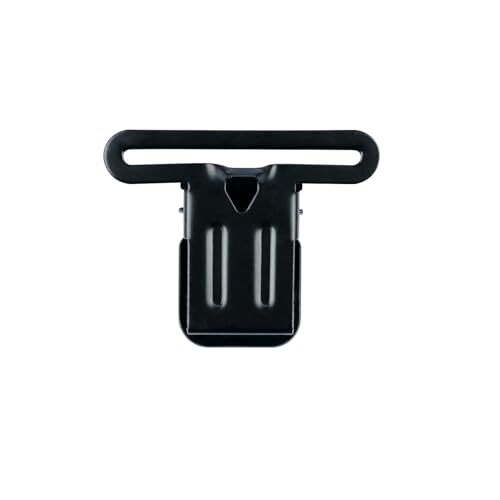 2 Inch Metal Suspenders Clips Replacement Heavy Duty Rugged Black-02pcs - Bild 4 von 6