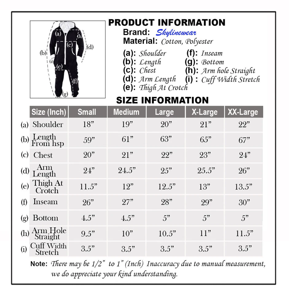 Mono Skylinewears Unisex Estampado Polar Con Capucha - Pijama de Una Pieza con Cremallera Foto 2 de 2