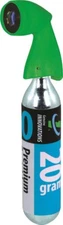 Genuine Innovations Microflate Nano Inflator Includes 20g Threaded CO2 Cartridge