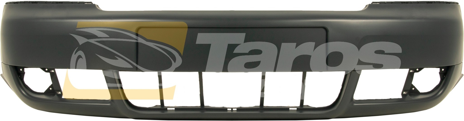Pare-choc avant pour Audi A6 de 2002 à 2005 en plastique ABS noir