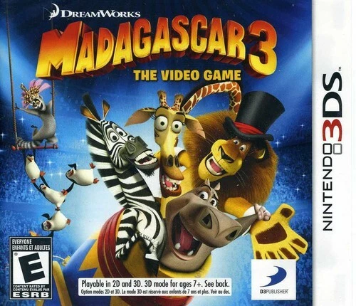 Madagascar 3 2024 nintendo ds