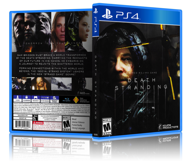 Death Stranding - Replacement PS4 Cover and Case. NO GAME!!