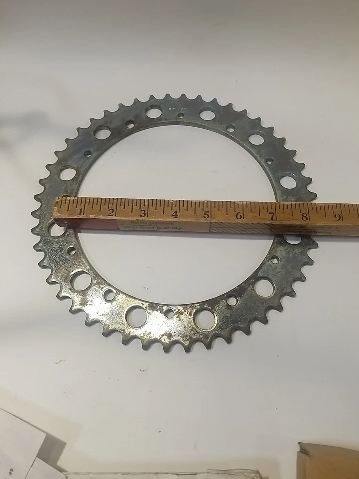 Husqvarna 1986 500CR 520WR 125XC Portco 48 dientes piñón trasero de acero JTR223 Foto 4 de 4