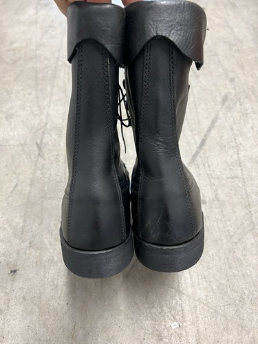 Vintage Addison Shoe Company Black Military Combat Men’s Boots Size 10 1/2 E - Picture 3 of 7
