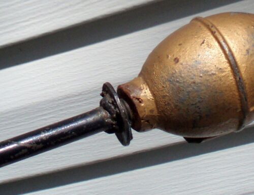 1969 ? VINTAGE ANTIQUE MUSCLE CAR AUTOMOBILE GEAR SHIFTER WITH UNIQUE KNOB - Picture 17 of 24