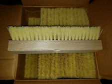 Case of 12 Poly Bristles 12 Inch Deck Scrubbing Cleaning Brush 