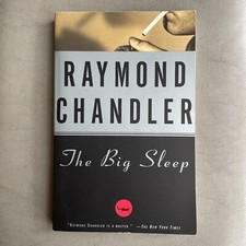 The Big Sleep Raymond Chandler Pre-owned Like New Vintage/Black Lizard trade ppb