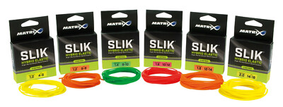 Fox Matrix Slik Hybrid Elastic 3m Gummi Gummizug Puffer für Stippe Stippgummi