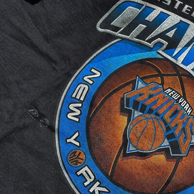 Vintage NBA T Shirt XL Pro Player New York Knicks 1999 Eastern