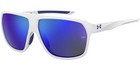 Under Armour Dominate Matte White Pilot Sunglasses UADOMINATE-0WWK-W1
