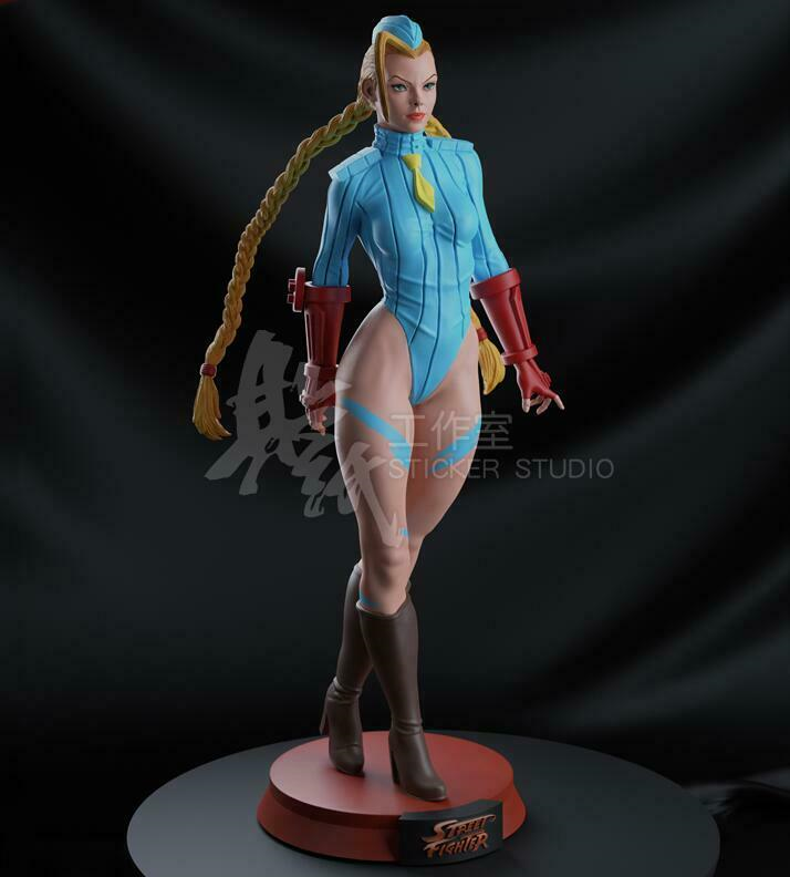 Cammy SF6 3D printed unpainted unassembled resin model kit (Copy)