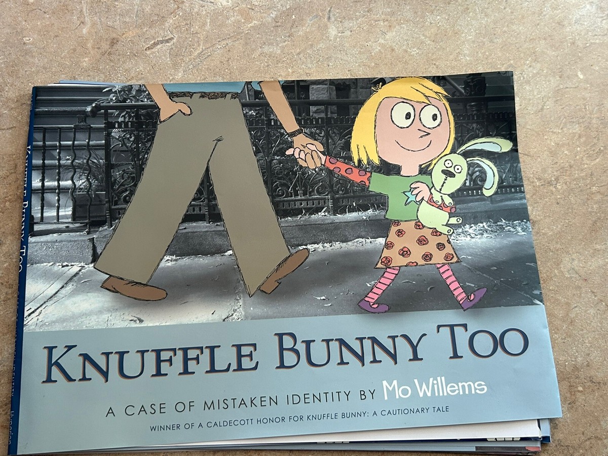 Mo Willems SIGNED AUTOGRAPHED Knuffle Bunny Too ARC Galley SKETCH