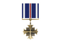 4" us military distinguished flying cross medal bumper sticker decal usa made