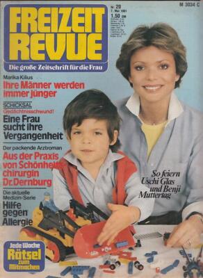 Freizeit Revue Desiree Nosbusch,Jose Carreras,Heidi Brühl,Barbara Bach und Ringo