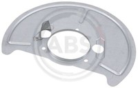 A.B.S. 11163 Spritzblech, Bremsscheibe Vorne Rechts FüR VW