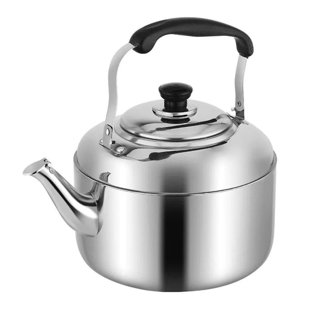 Stainless Steel Stovetop Tea Kettle Portable Kettle Mountaineering